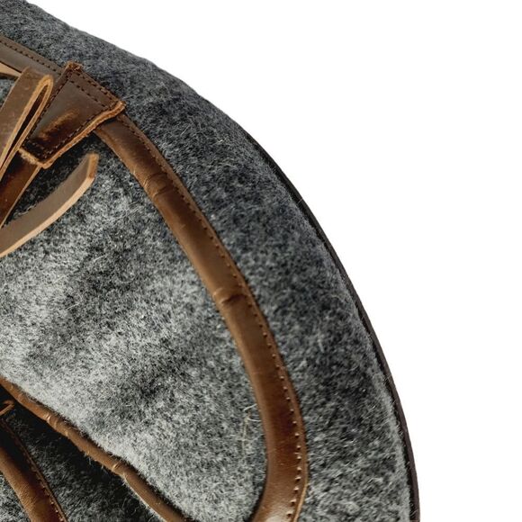 J. Crew Academy Flats Flannel Loafers Gray 9.5 - Picture 6 of 8